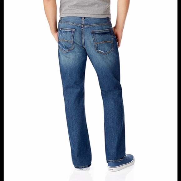 Aeropostle Men's Driggs Slim Bootcut Jeans - Picture 9 of 10
